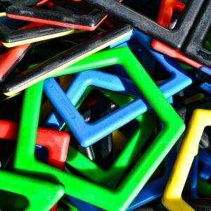 Magnetic Tiles Construction Set (60 Pcs)